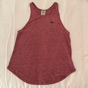 Reddish-pink Victoria’s Secret Racerback tank top
